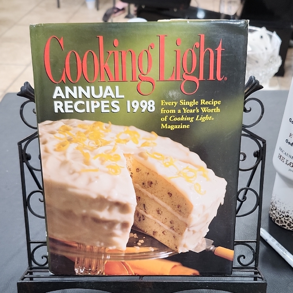 COOKING LIGHT 1998 ANNUAL RECIPES COOKBOOK